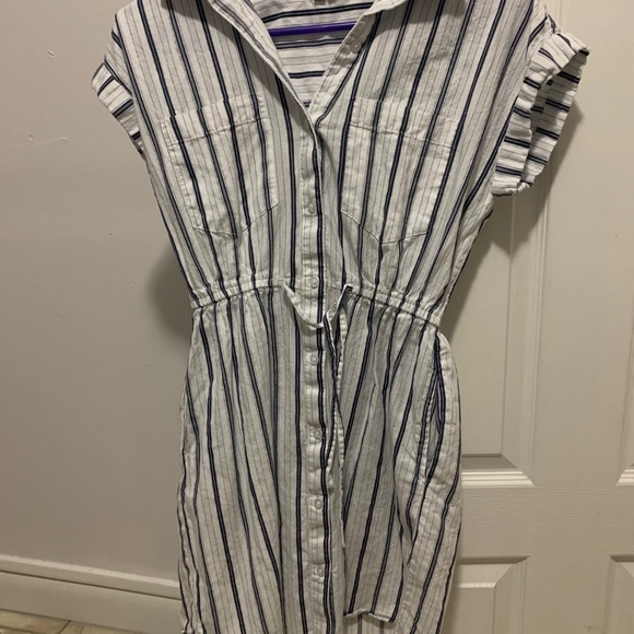 Stripped midi dress - Picture 3 of 3